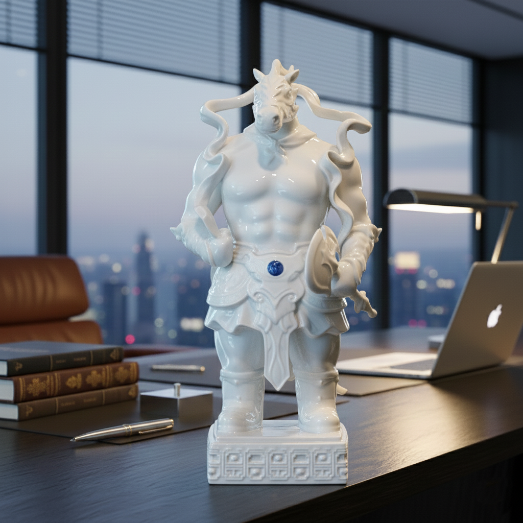 常勝 馬年生肖 擺件 家居生活 象徵勝利與堅定意志的瓷器藝術品