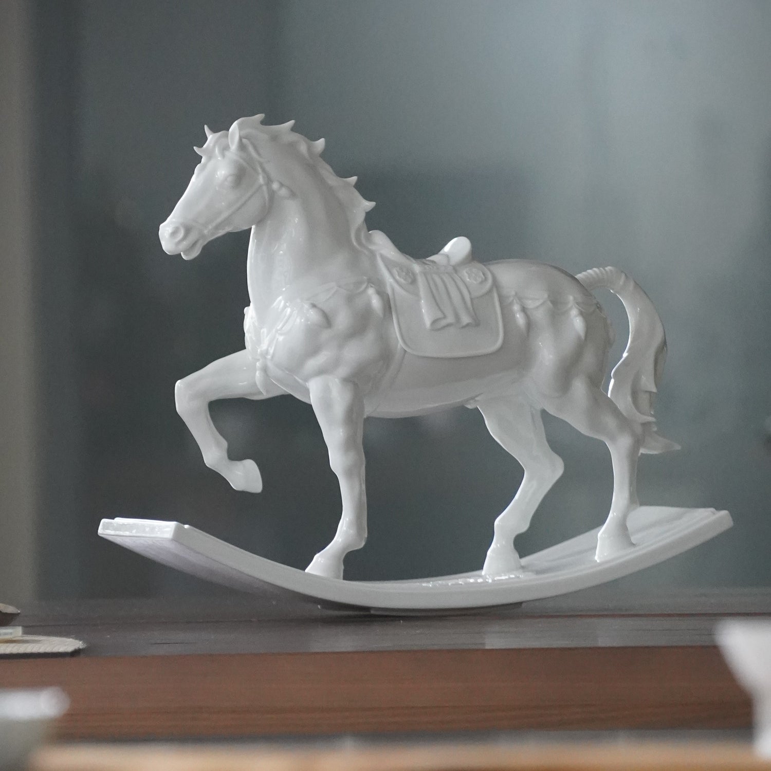 馬上光彩 八方新氣 家居生活 藝術收藏 白瓷 馬年生肖 家飾佈置 過年