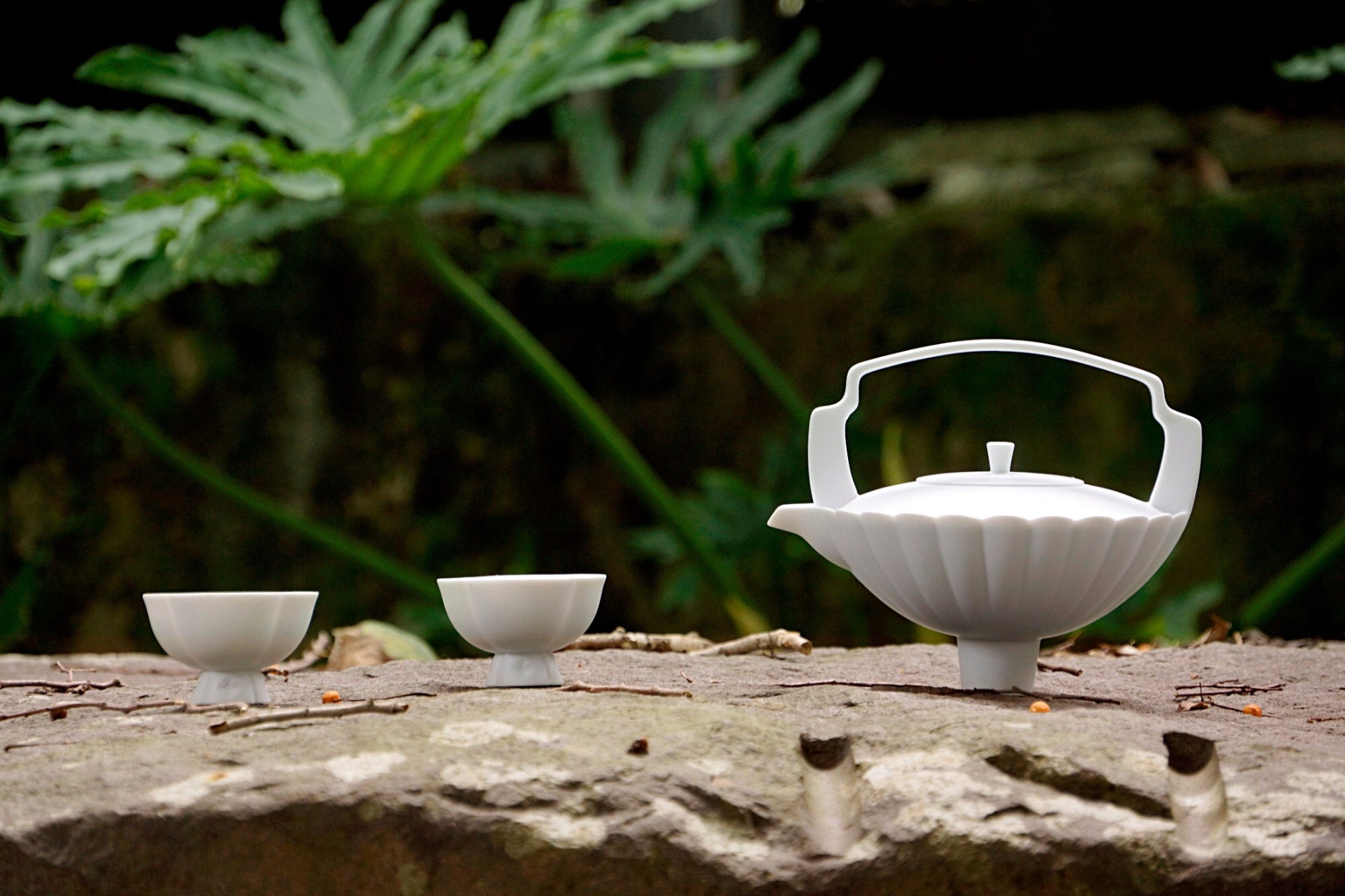 春嵐茶壺與茶杯組｜山水意象設計、現代東方美學