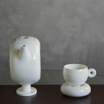八方新氣 杯具 日蝕 杯子 圓形 胖胖杯 陶瓷杯 咖啡杯 造形杯 茶具 茶器 壺