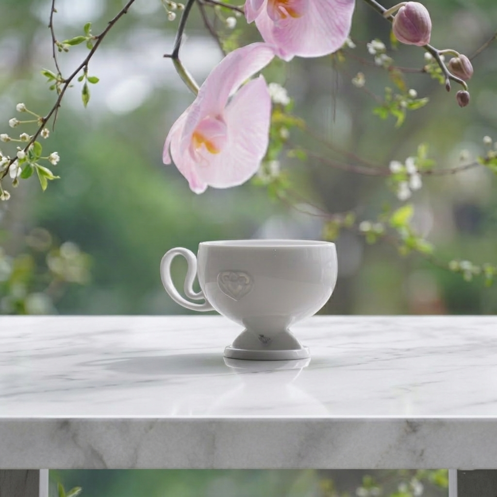 八方新氣 春暖花開 對杯組 藝術瓷器 咖啡杯 居家生活