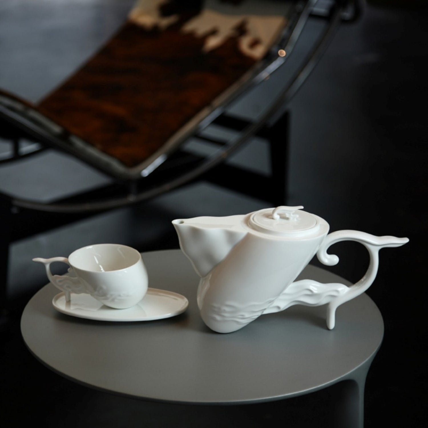 八方新氣 風舞 造形杯盤組 咖啡杯 瓷器 白瓷 居家生活 造形壺 茶具組