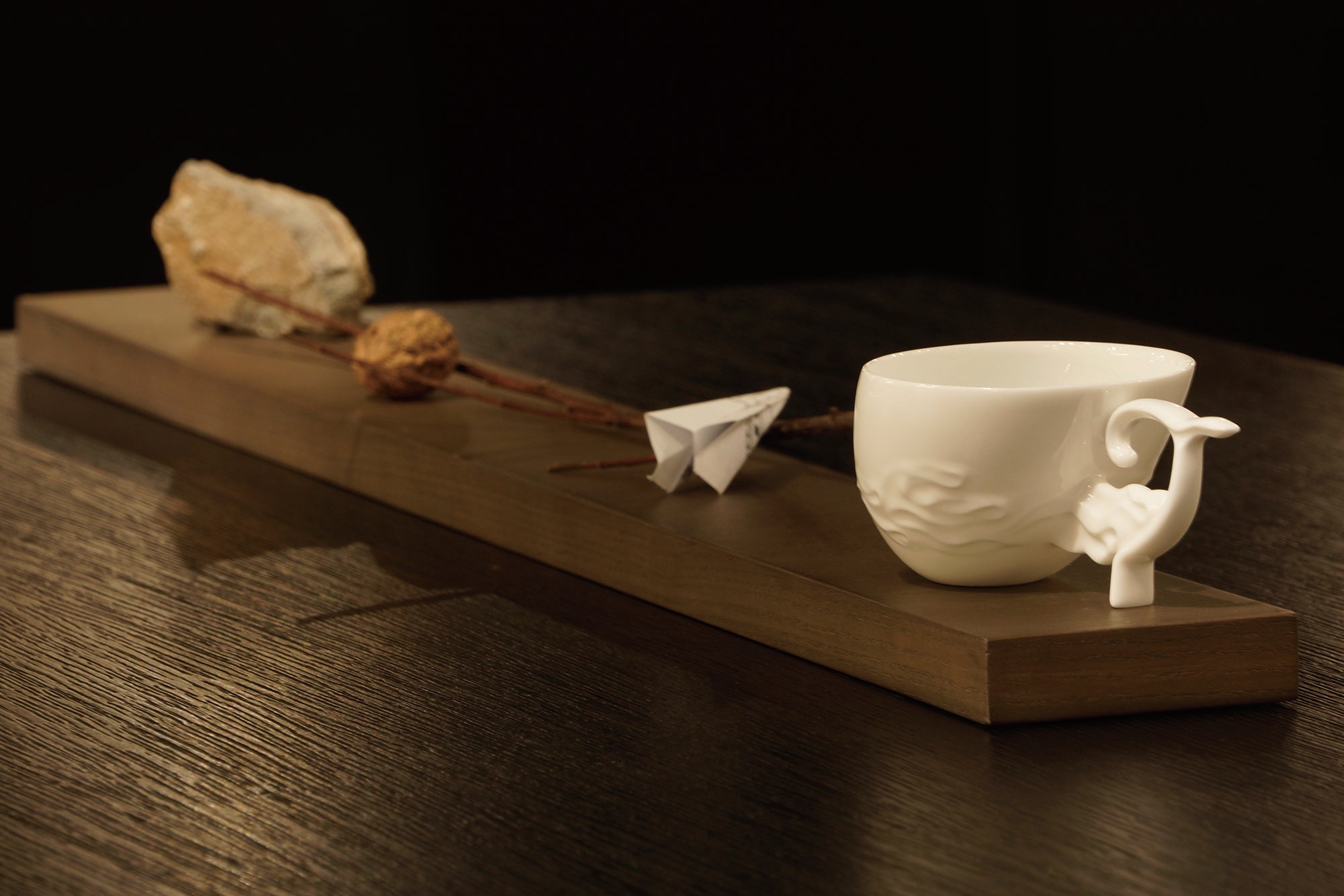 八方新氣 風舞 造形杯 茶杯 瓷器 白瓷 盤 居家生活