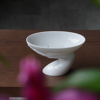 八方新氣 富貴吉祥 陶瓷擺件盤 瓷器擺飾 居家生活