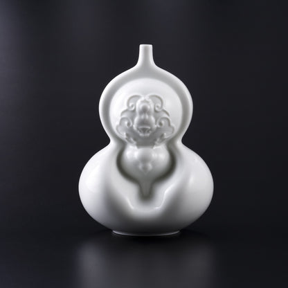 王俠軍 藝術瓷器 幸福久久 居家生活 品味禮贈 擺飾 九隻蝙蝠