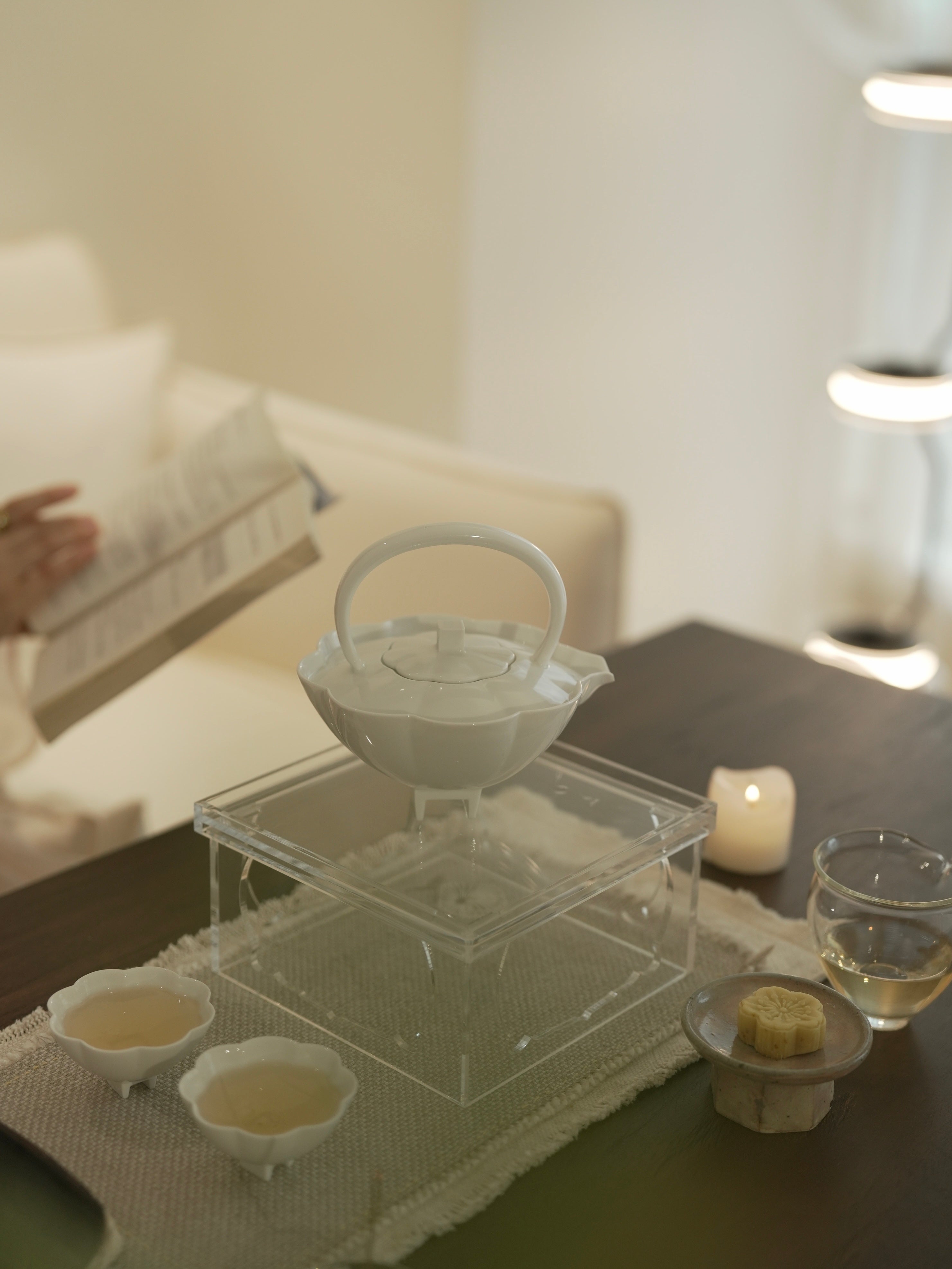 品茗儀式搭配壺的使用情境