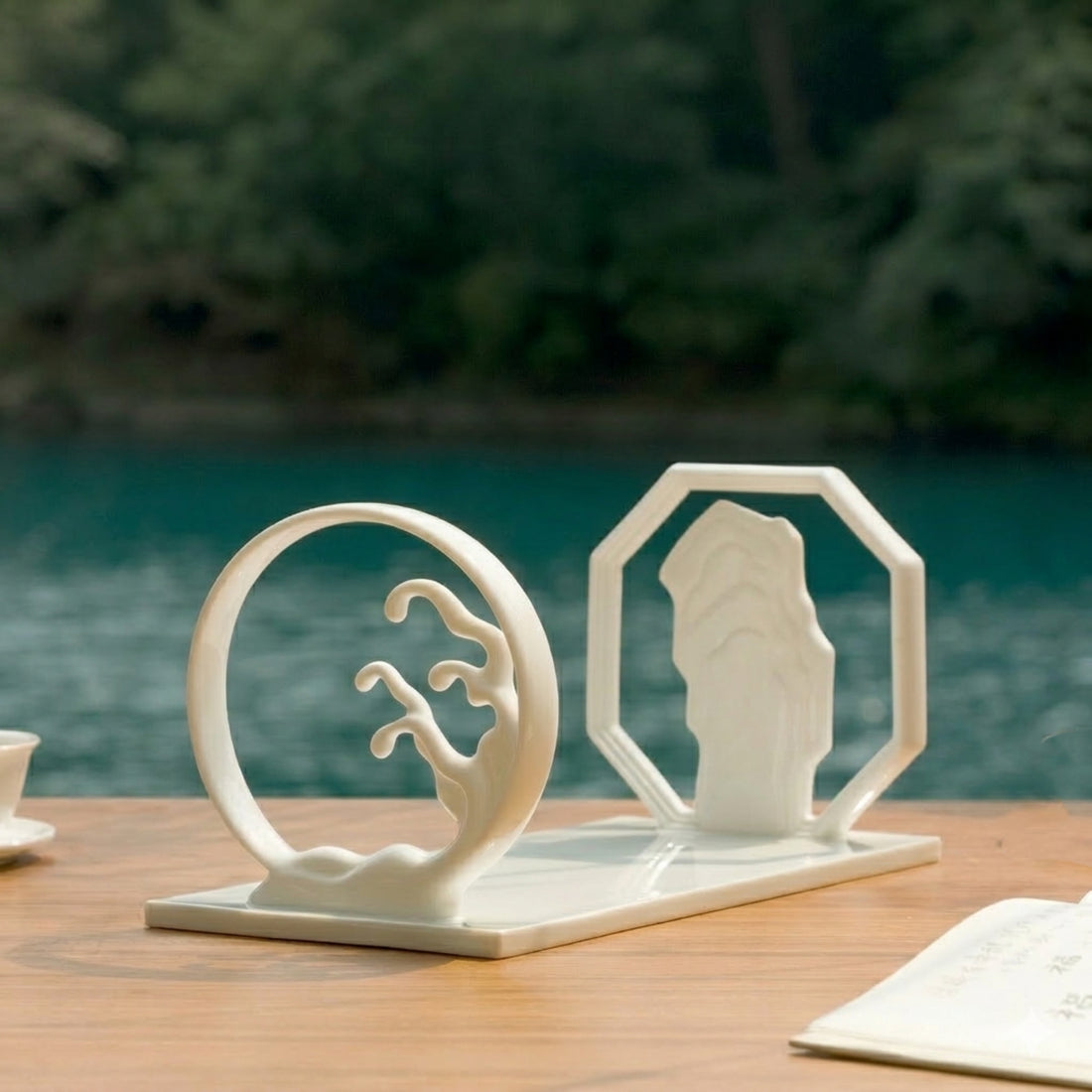 智仁雙修 八方新氣 書房文具 書架