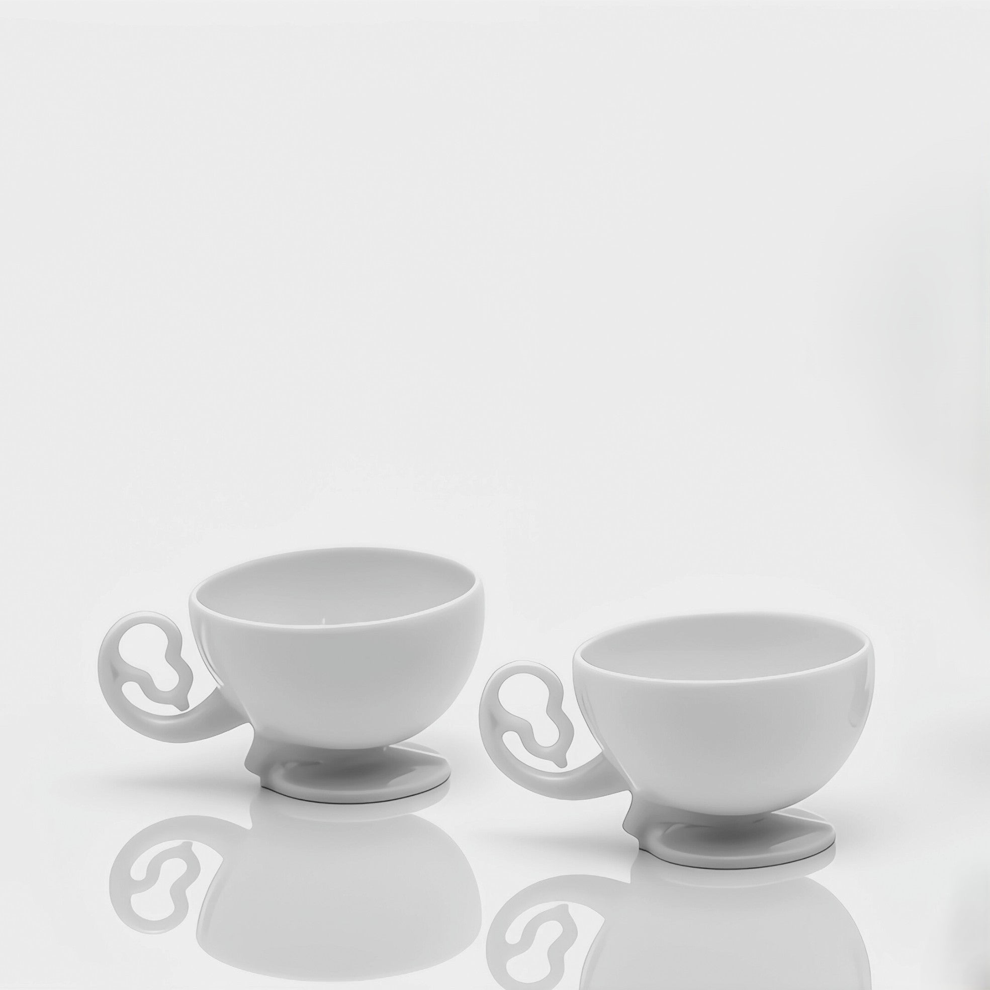 秋躍幸福 八方新氣 藝術造形杯 葫蘆 白瓷 茶具組 荼器 居家生活