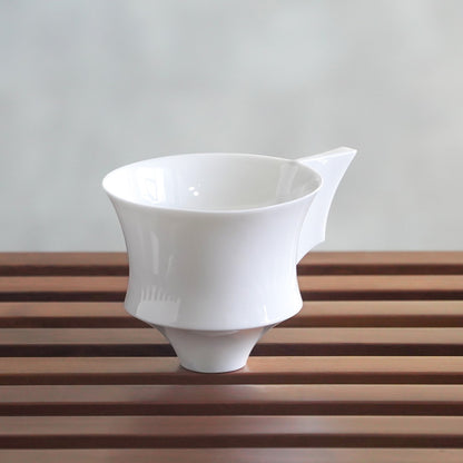 帝國記憶 杯盤組 白瓷藝術 造形杯 圓形 咖啡杯盤