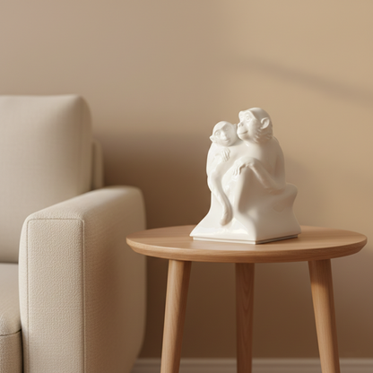 輩輩封侯 大猴 小猴 送禮 居家生活 藝術擺飾 生活美學