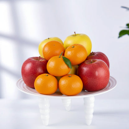 八方新氣 湖光水色 水果盤 糖果盤 禮物 白瓷 擺飾 湖面 居家餐廚