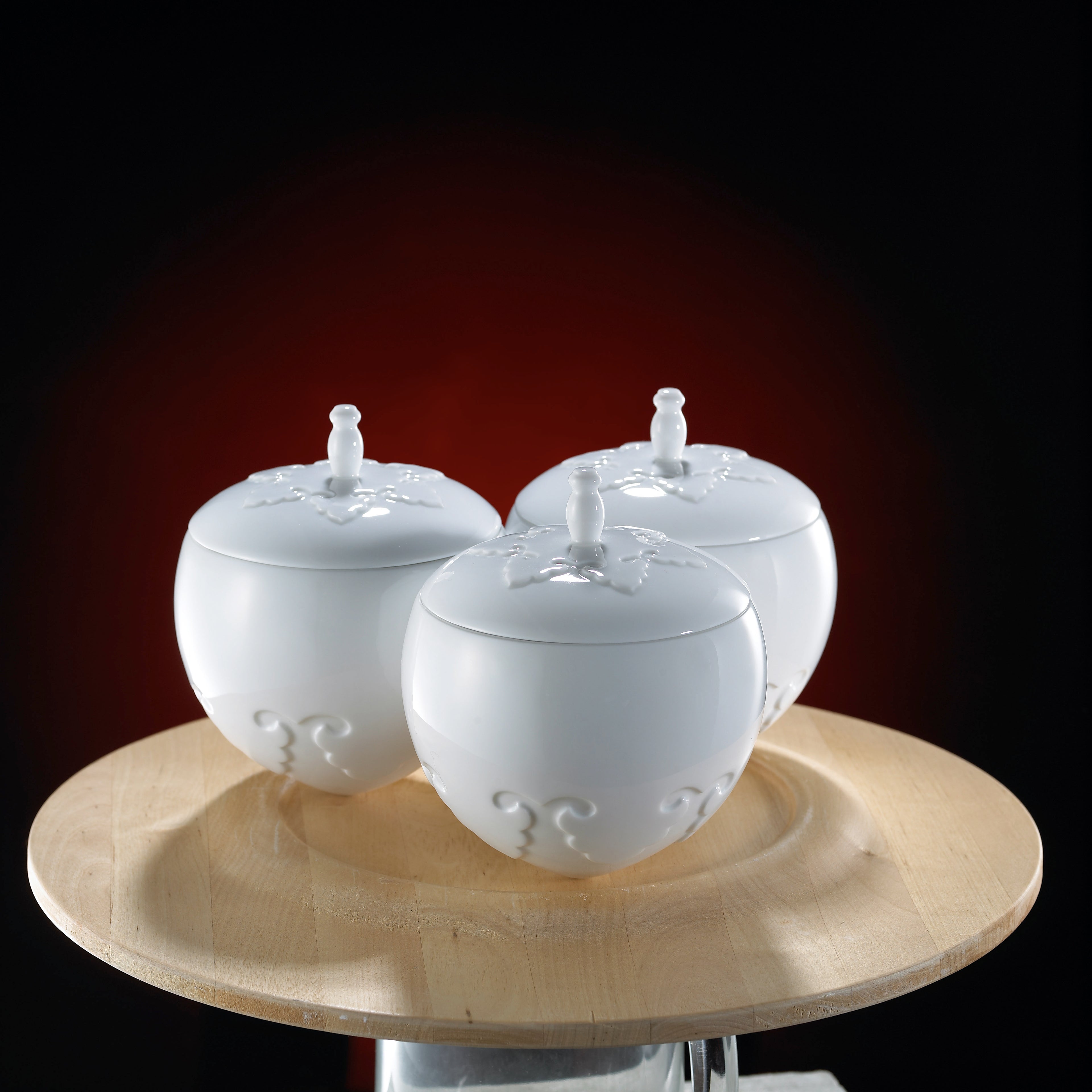 喜相逢 白瓷瓜果盒 居家生活 八方新氣 年節擺飾 企業禮贈 新年禮物 長輩送禮 送禮首選