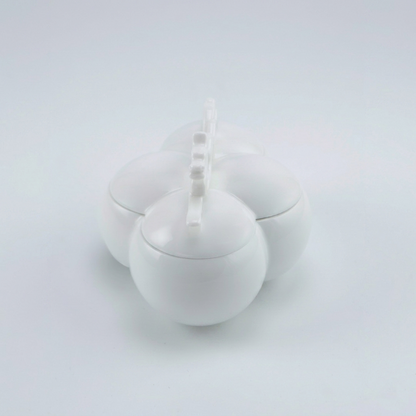 八方新氣 四海遊龍 收納盒 瓷器 送禮 糖果盒 珠寶盒 白瓷