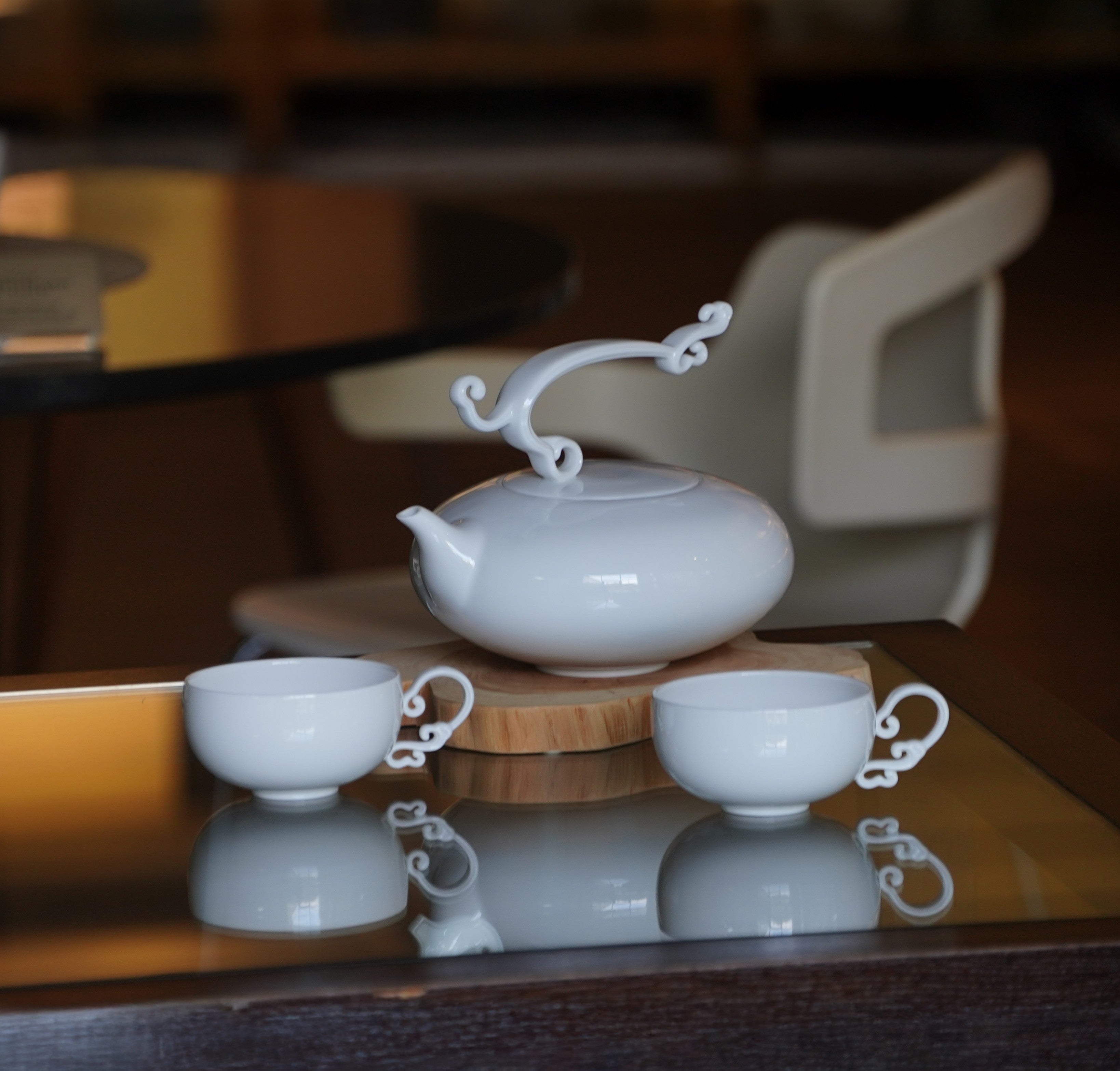 八方新氣 悠揚 壺杯組 白瓷 茶壺 茶具 茶器 咖啡壺 家居生活 餐具