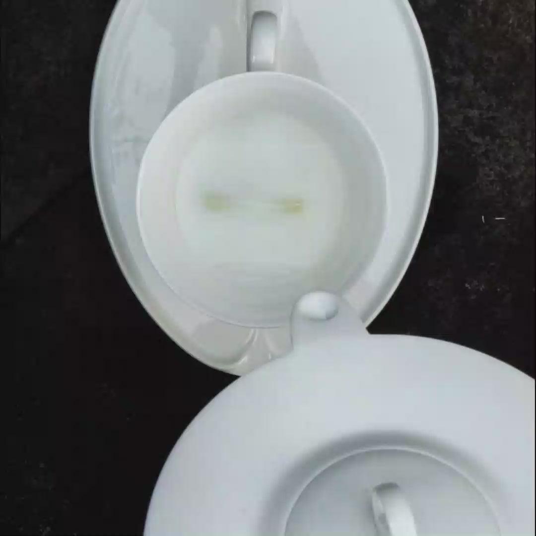 風影咖啡杯 居家生活 白瓷 藝術造形杯 八方新氣 茶具 餐桌擺飾