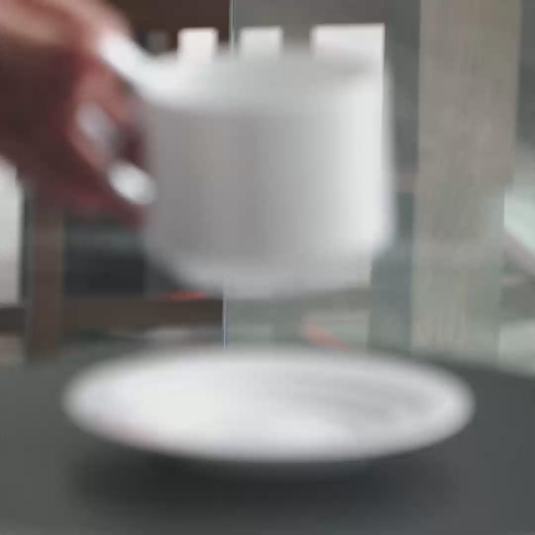 王俠軍設計 我的五根手指頭瓷器杯盤組視頻｜六角形窗花造型手把｜設計感陶瓷禮盒