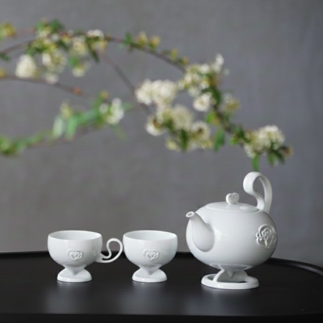 春暖花開Spring Bloom｜春意設計茶具・四季豐登系列｜NewChi Porcelain