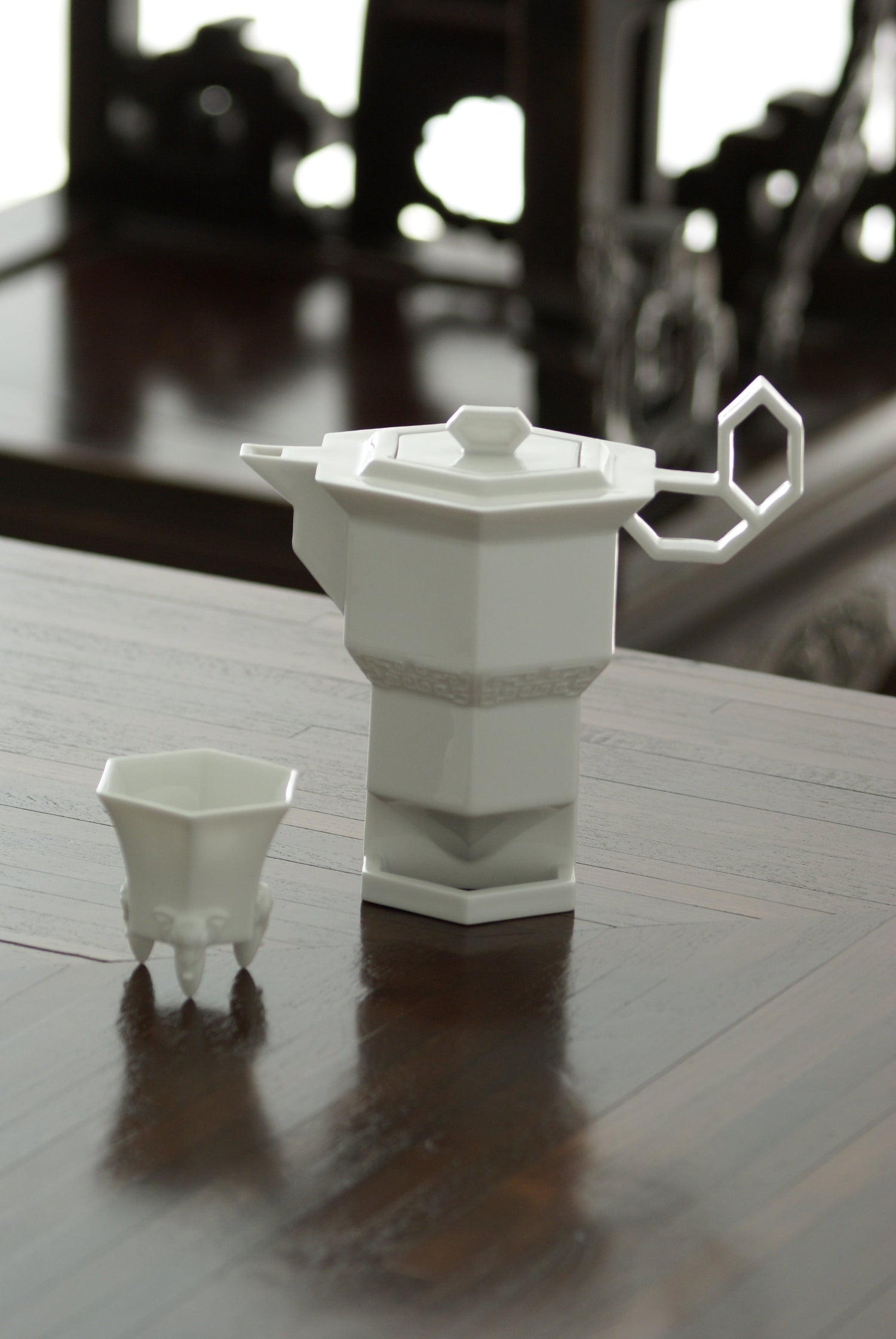 四季豐登系列冬季茶具作品｜NewChi Porcelain 設計瓷器