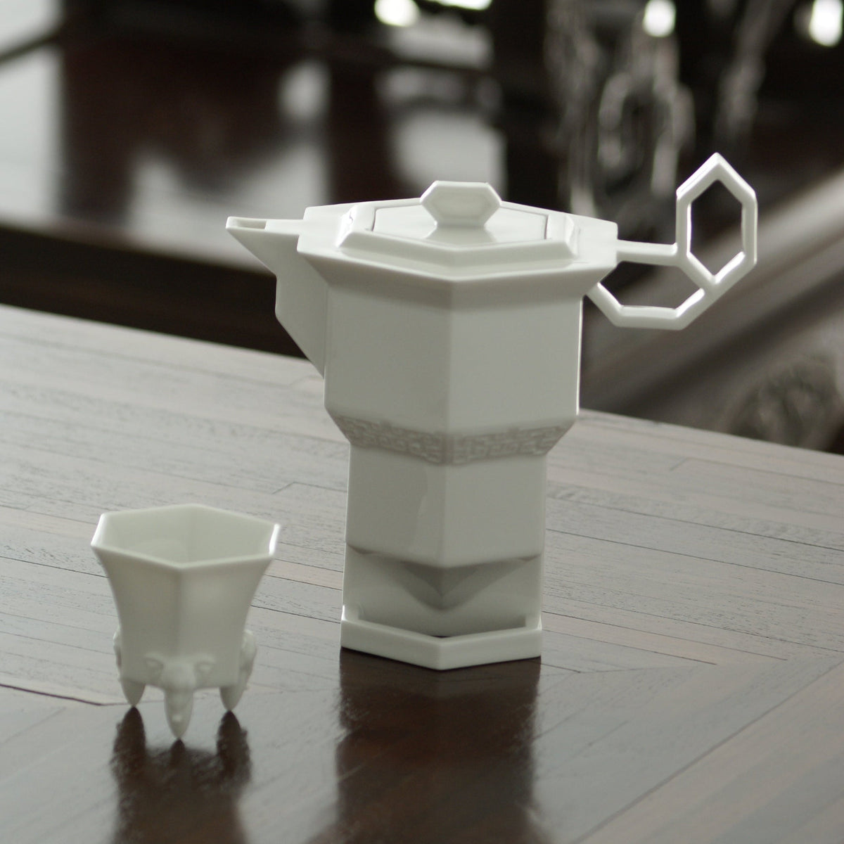 四季豐登系列冬季茶具作品｜NewChi Porcelain 設計瓷器