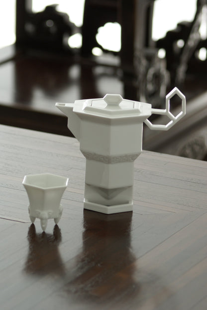 四季豐登系列冬季茶具作品｜NewChi Porcelain 設計瓷器