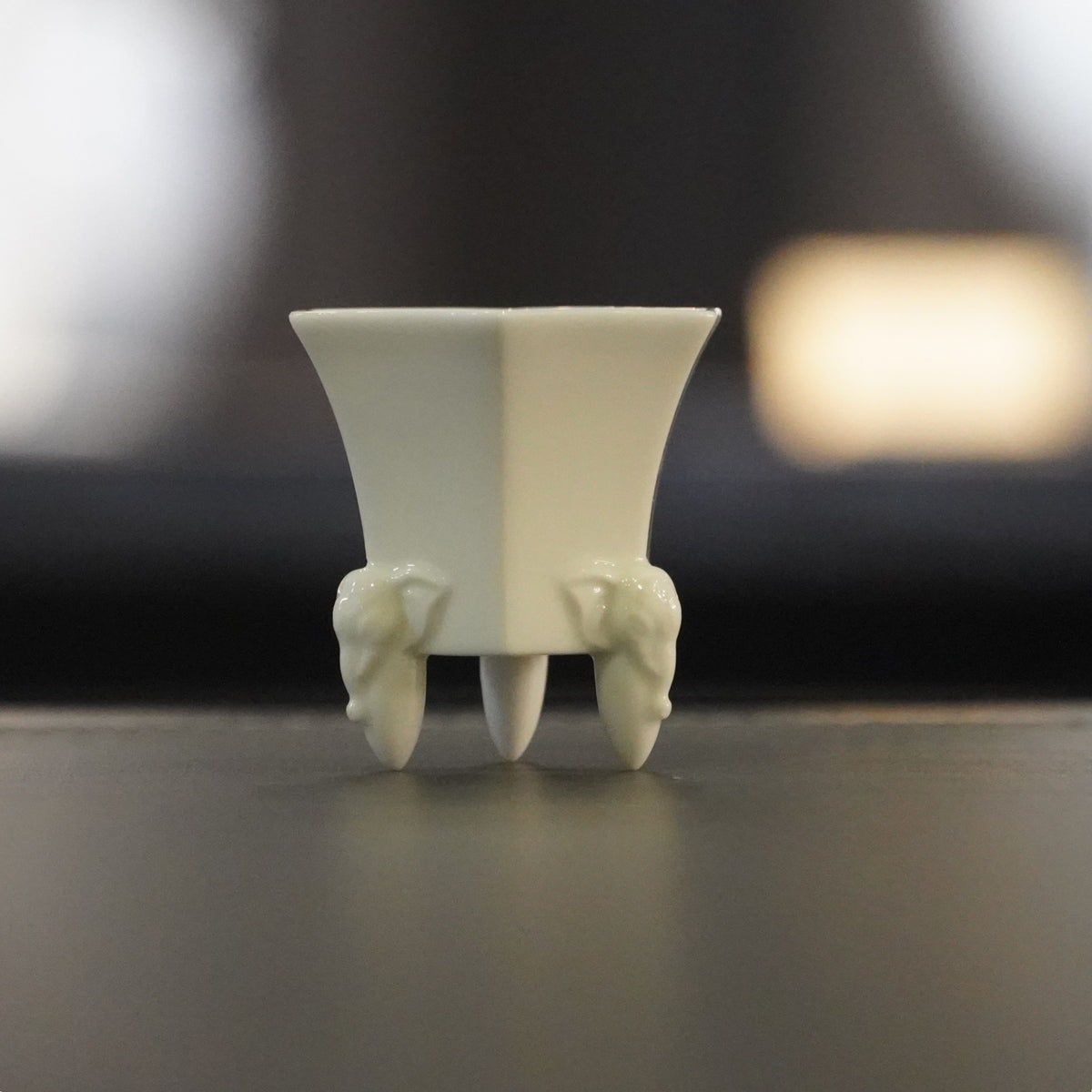 冬昇長春 四季豐登 冬季茶具作品 茶具組 造形杯