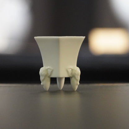 冬昇長春 四季豐登 冬季茶具作品 茶具組 造形杯