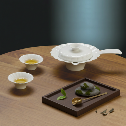 八方新氣 藝術瓷器 珍珠 茶器 茶具 杯子 壺 居家生活