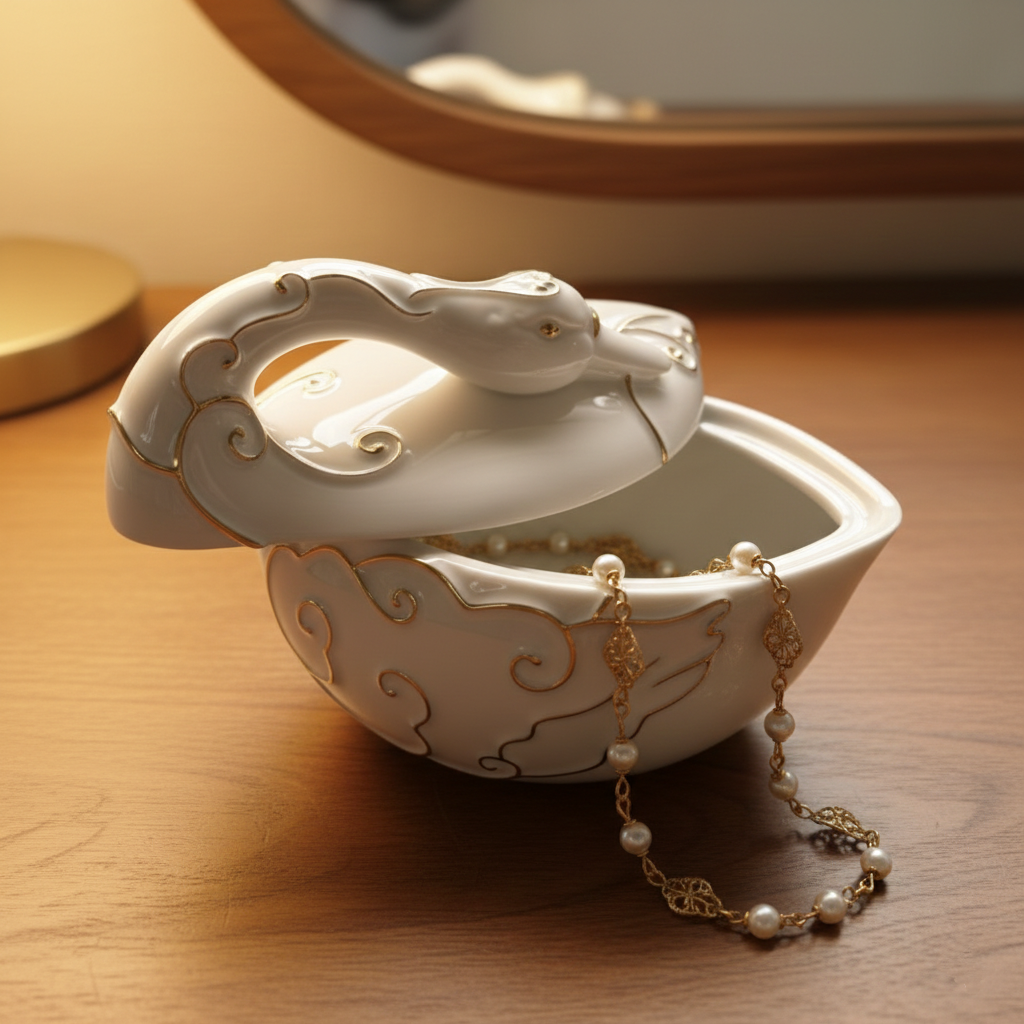 珍愛 瓷盒 居家生活 飾品盒 八方新氣