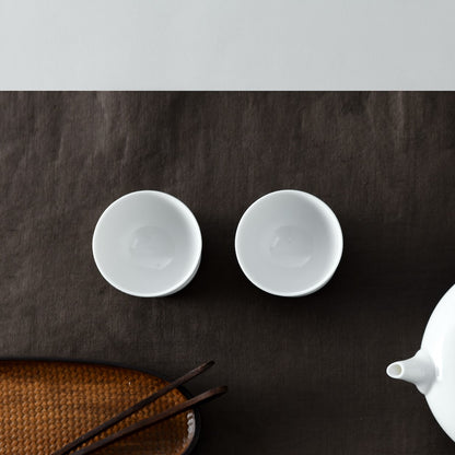 圓好夢 廚房餐桌 茶杯 茶壺 杯壺 荼具 白瓷 王俠軍 八方新氣