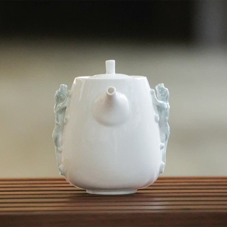 登高｜高端茶具推薦：螭吻造型藝術壺，象徵胸懷與遠志｜八方新氣NewChi