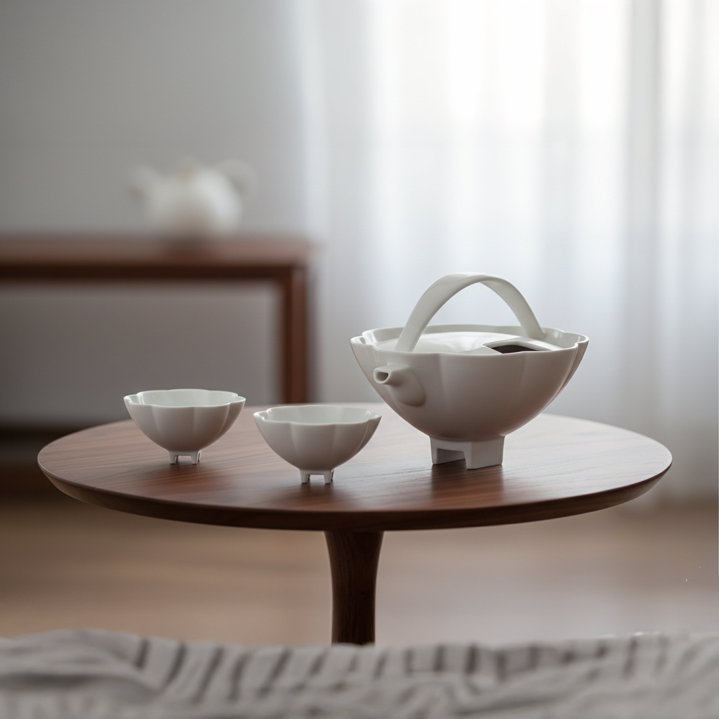 山海觀｜適合泡綠茶的高腳茶壺推薦｜八方新氣NewChi Porcelain