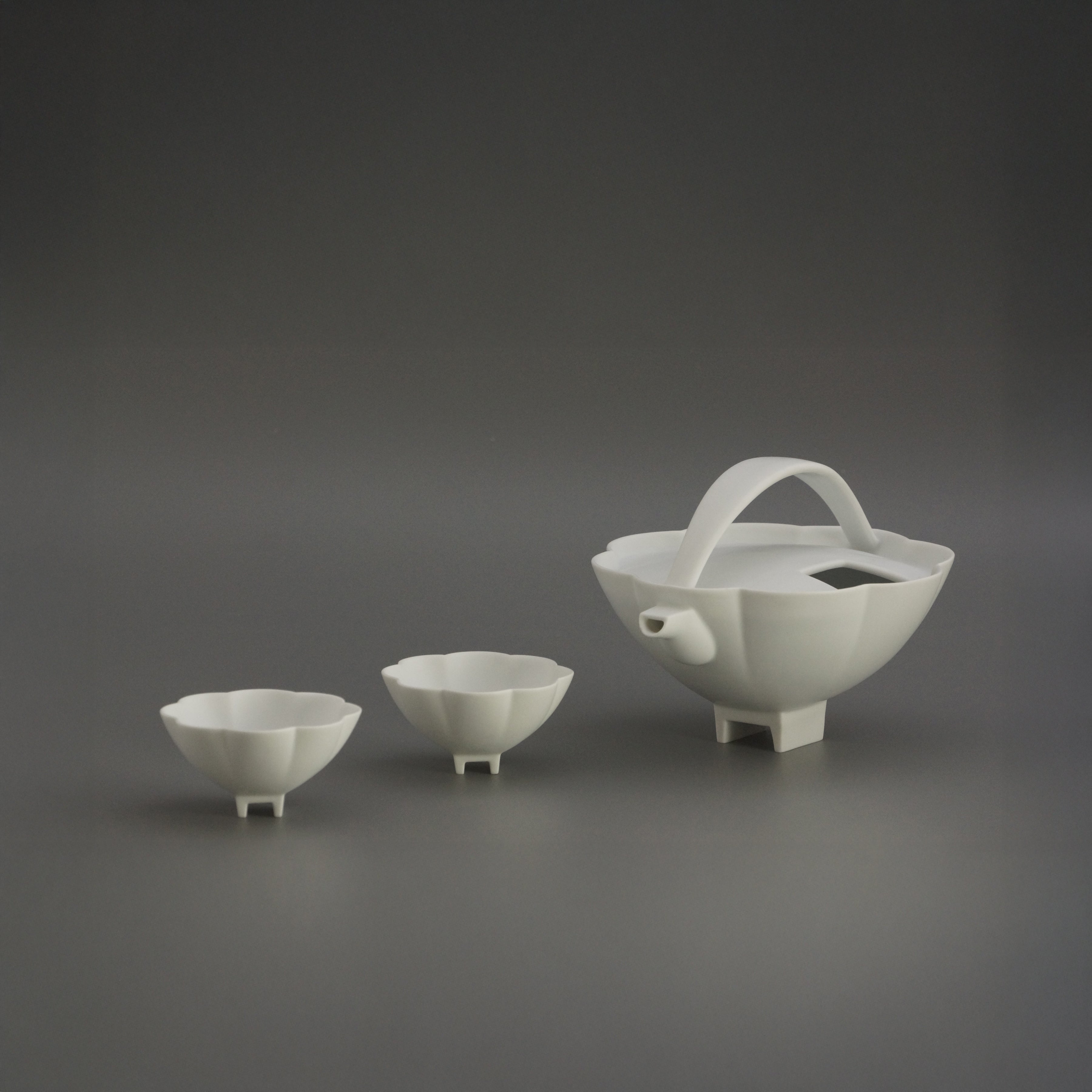 山海觀｜適合泡綠茶的高腳茶壺推薦｜八方新氣NewChi Porcelain