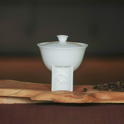 Wander Freely – Porcelain Gaiwan &amp; Teacup Set