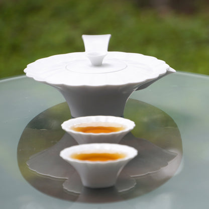 山水情深 陶瓷茶器 (亮) 瓷器茶杯組