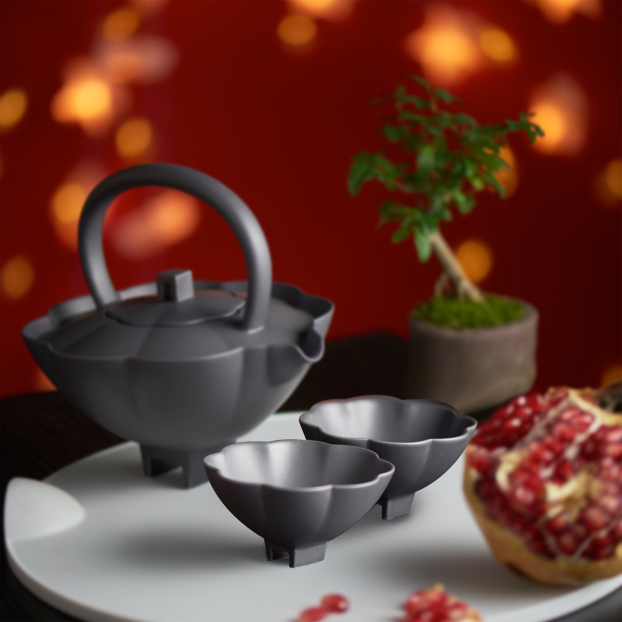 Evergreen Tea Set_ (Matt)