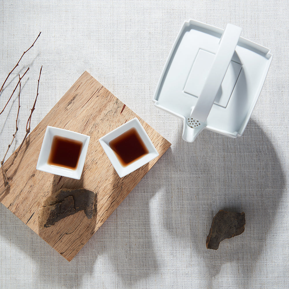 四季 茶器 (霧) 瓷器 茶具組