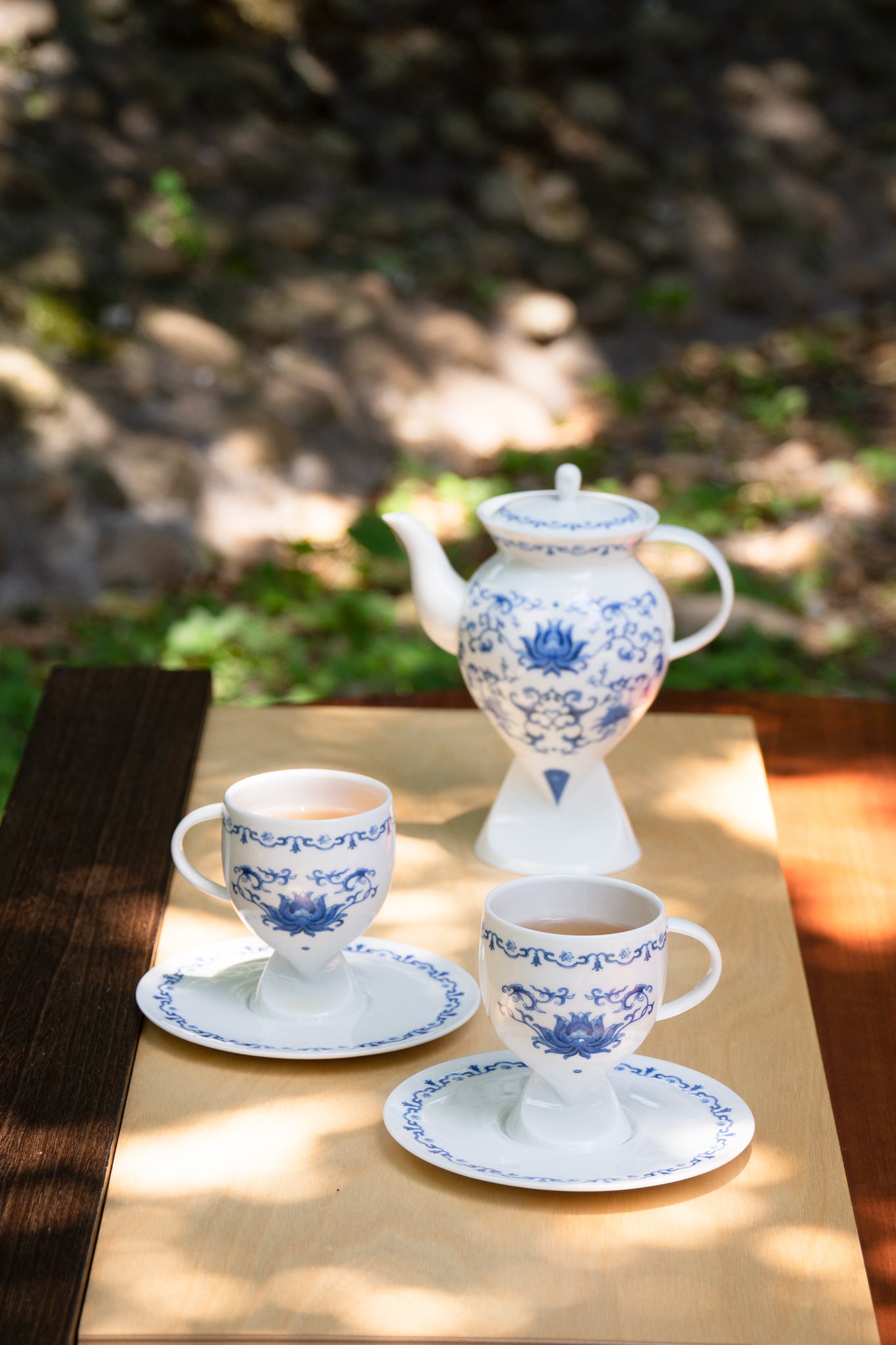 故宮清香系列 清福 陶瓷茶具組 瓷器