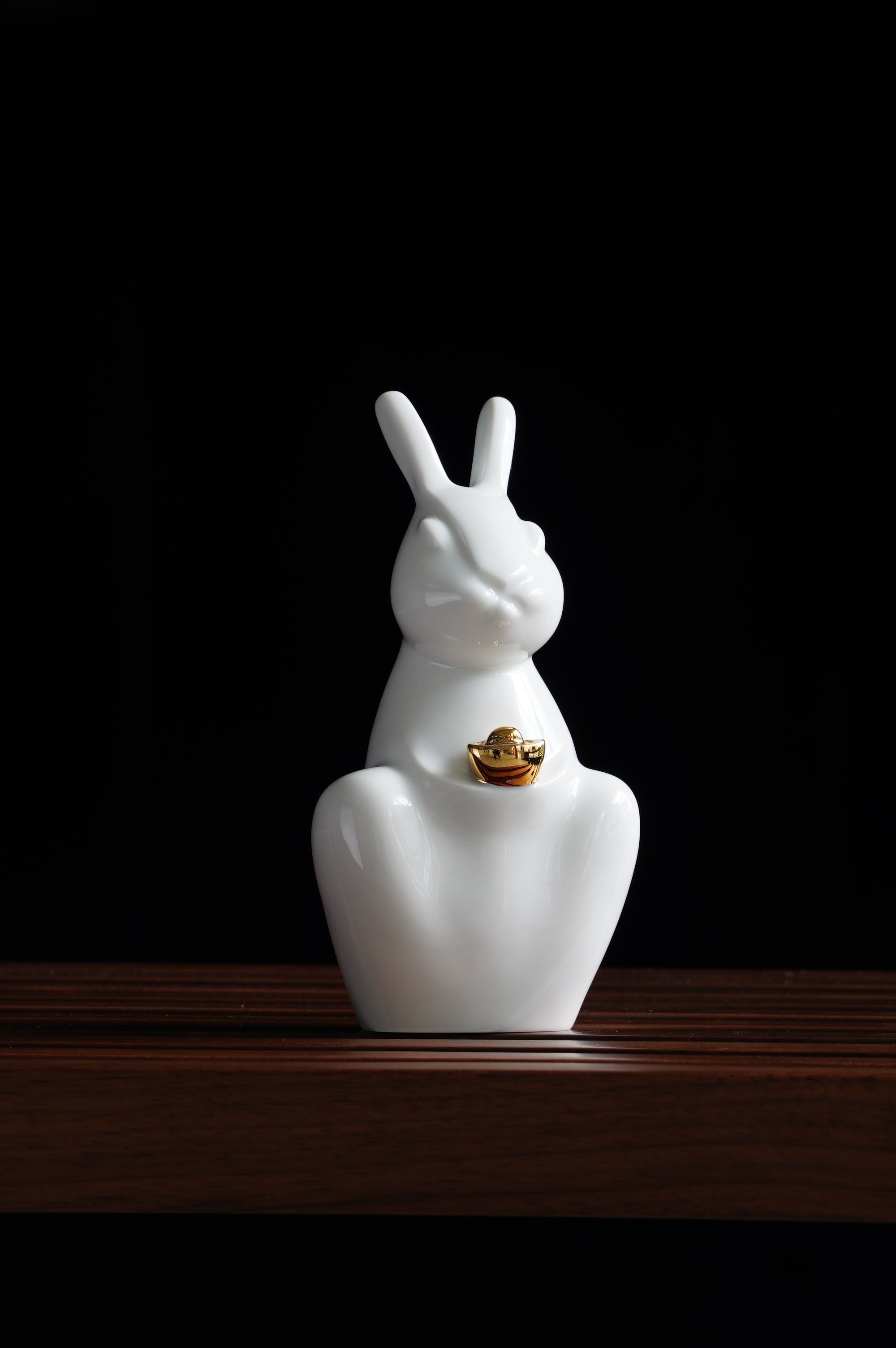 A Rabbit Embracing Abundance