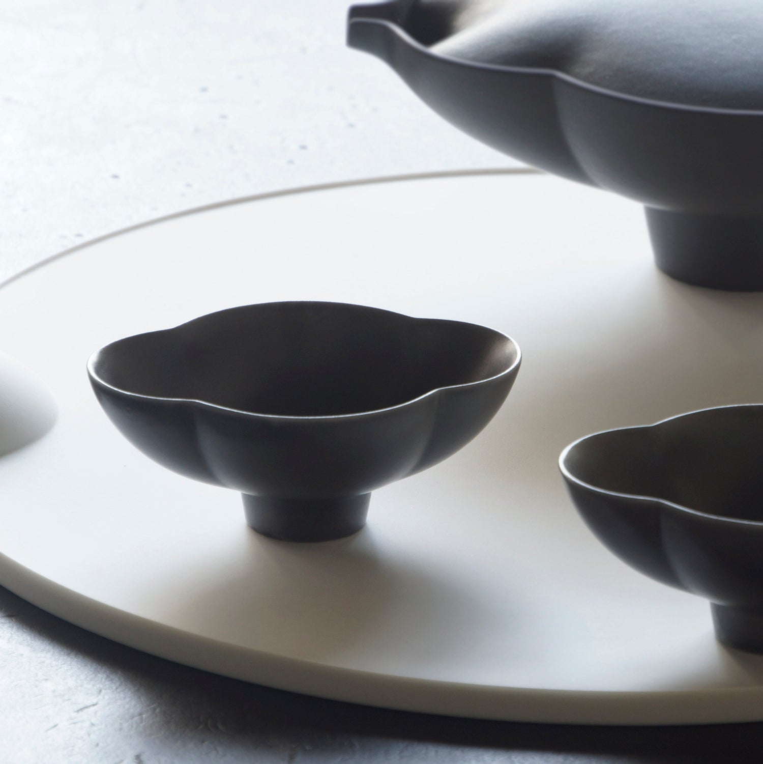 Drifting Clouds Tea Set_ (Matt)