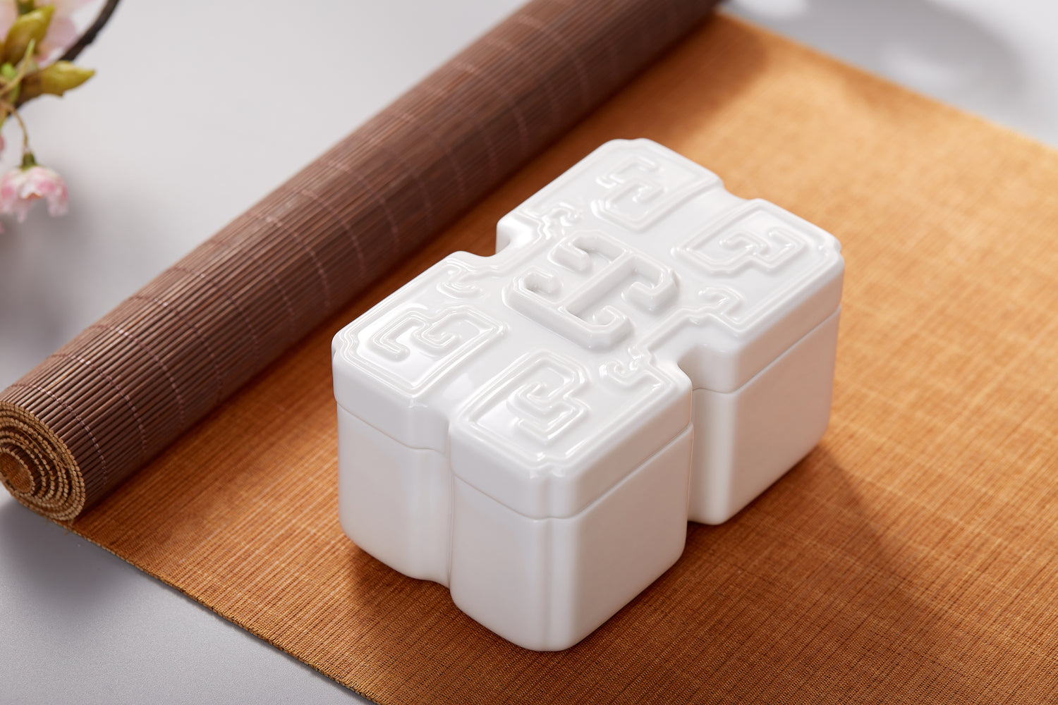 吉壽年年 - 陶瓷盒 瓷器