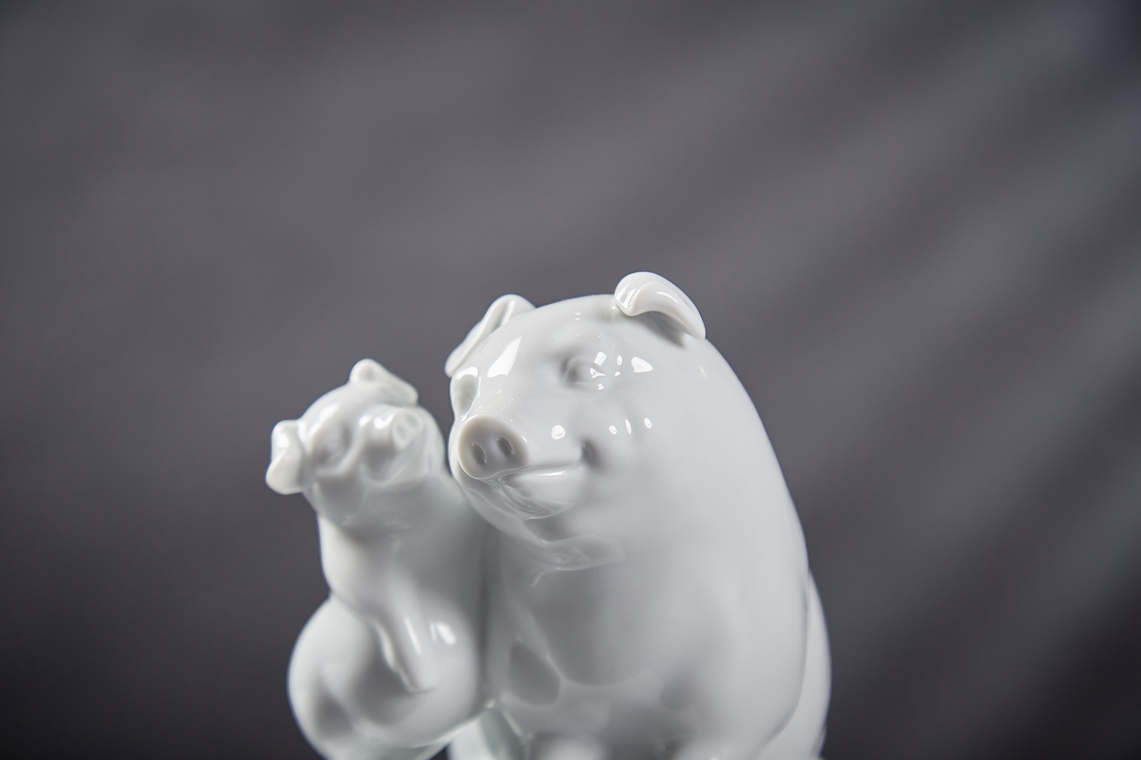 瓷偶 瓷器 生肖豬擺飾