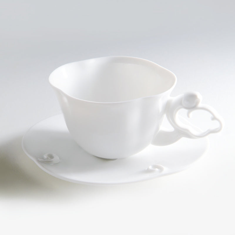 八方新氣 瓷器 茶具 茶杯 咖啡杯 送禮 杯子 把手 白色 杯子款式 造形杯