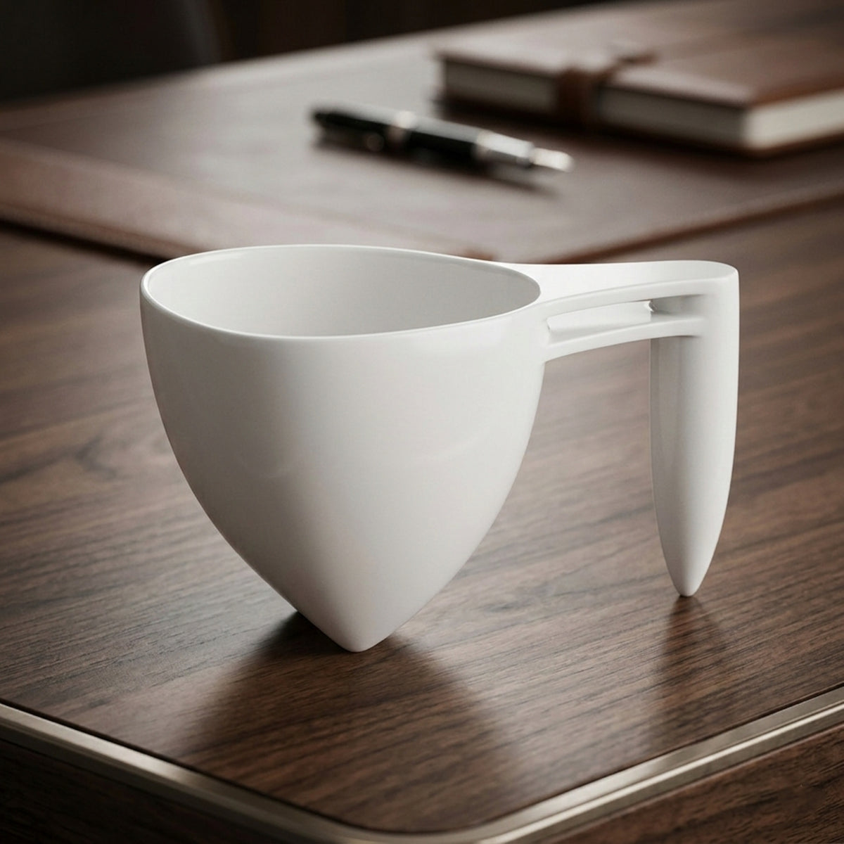 八方新氣 咖啡杯 瓷器 茶具 杯子 白色 芭蕾造形 把手 杯子款式 造形杯