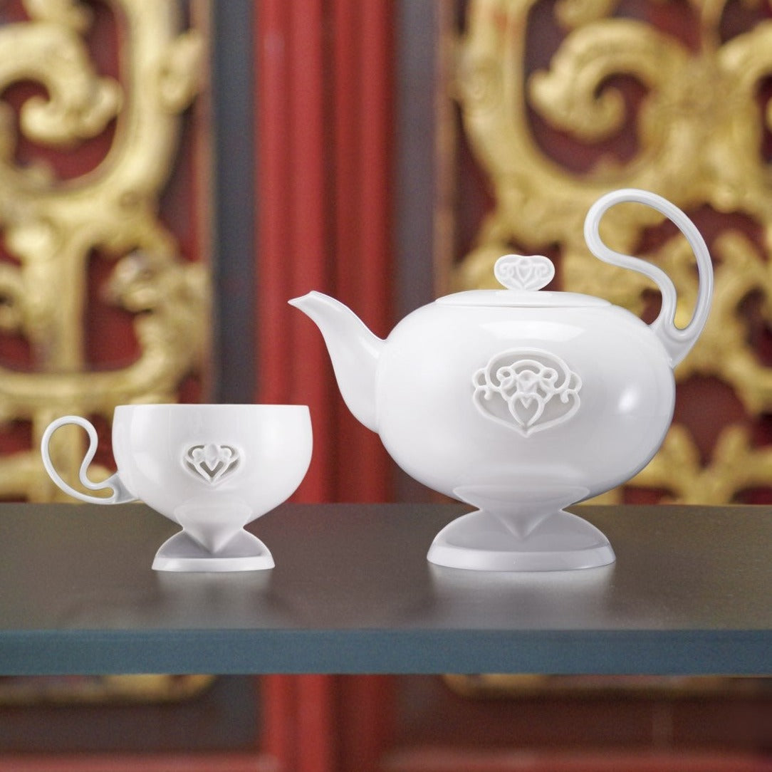 春暖花開 陶瓷茶壺茶杯 瓷器