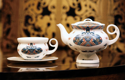 八方新氣 故宮 清香 江山匯 茶具 茶杯組 瓷器 茶壺