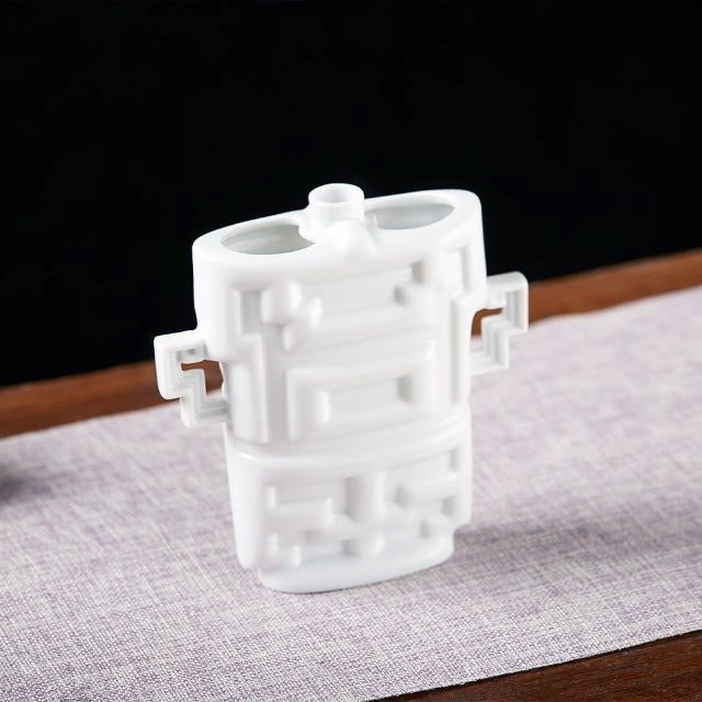 富貴 瓷器小瓶 陶瓷擺飾 側面